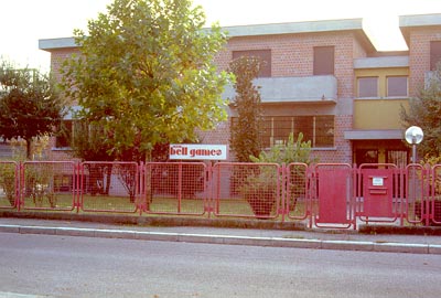 Bell Games manufacturing facilities (1984)